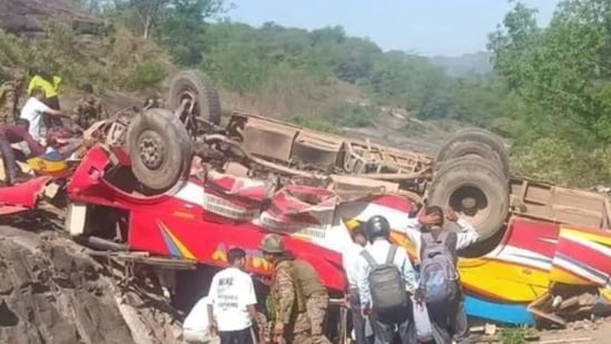 20 dead, 36 injured as passenger bus rolls into gorge in Jammu and ...