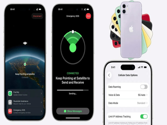 No internet, no network—yet the iPhone will still share photos and maps ...