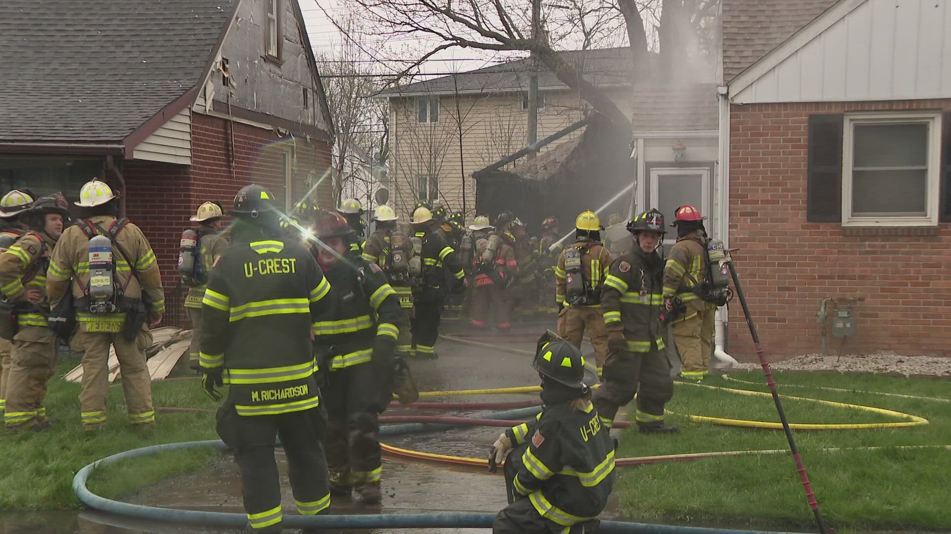 Garage fire spreads to home in Cheektowaga