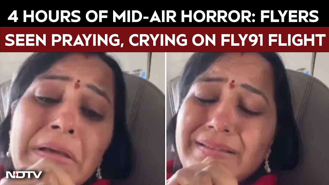 4 hours of mid-air horror: Flyers seen praying, crying on Fly91 flight