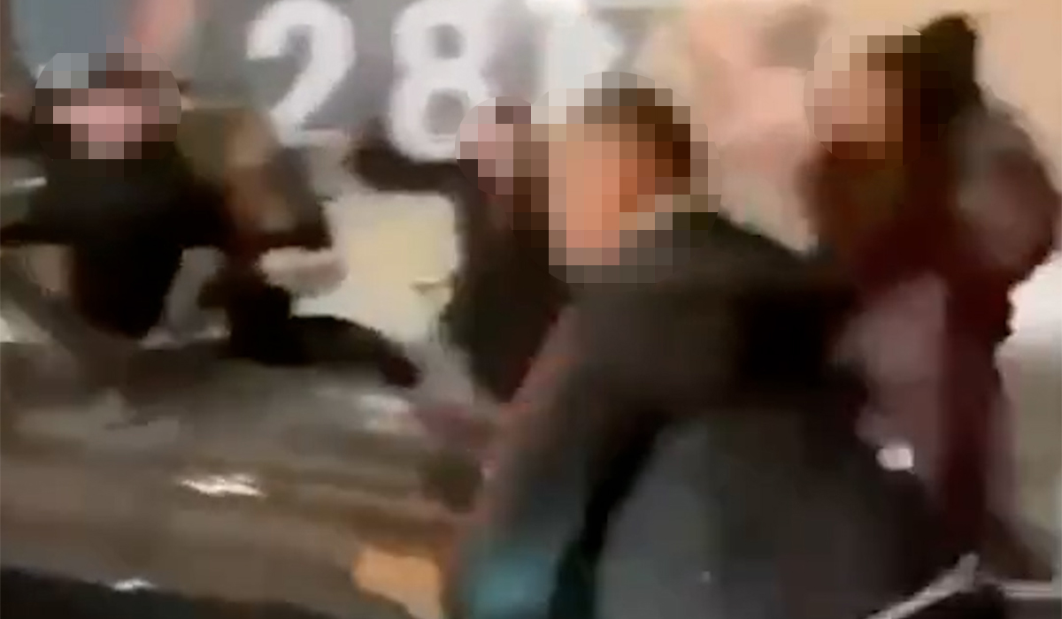 Woman arrested for attempted murder after car ploughs into crowd in ...