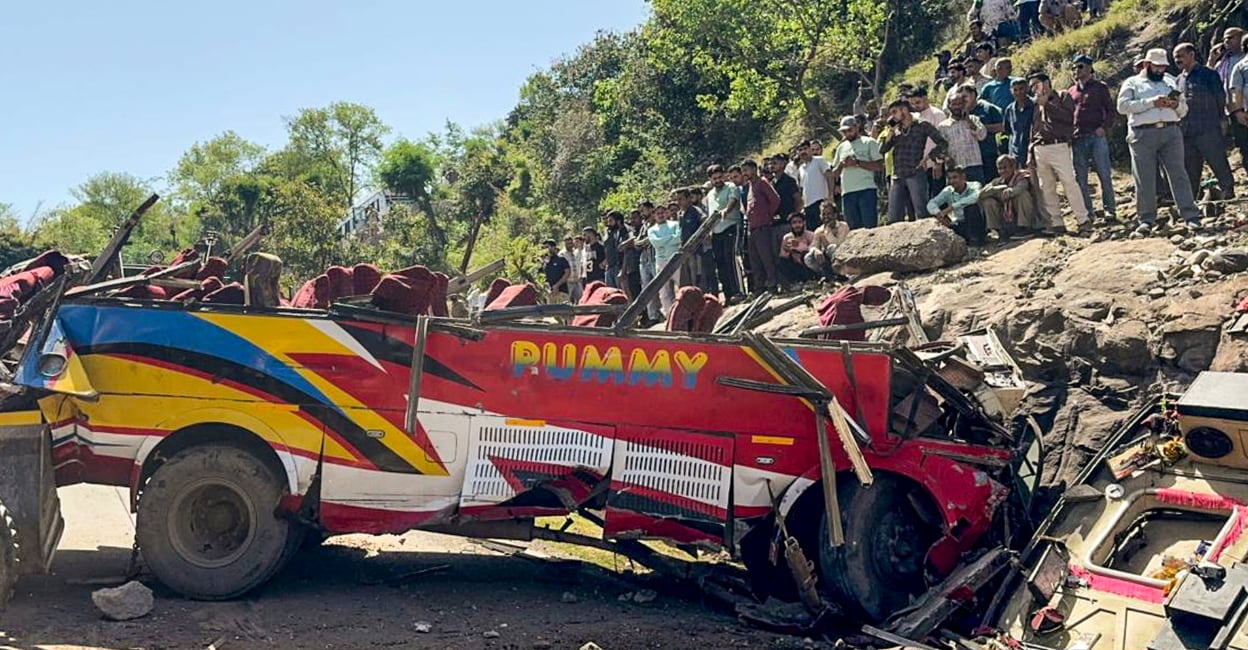 21 killed, several injured as bus falls into gorge in Jammu and Kashmir