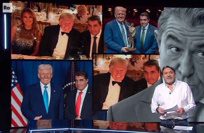 Roberta Valente stacca la soap turca. Ranucci attacca Trump e batte Fazio