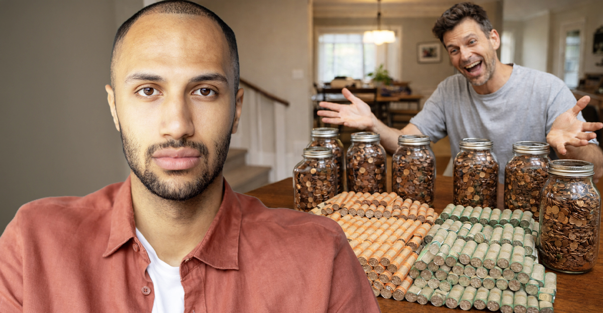 My friend finally paid me the $2,000 he owed, but it's all in nickel and dime coin rolls with jars of pennies and my bank won't take them. What now?