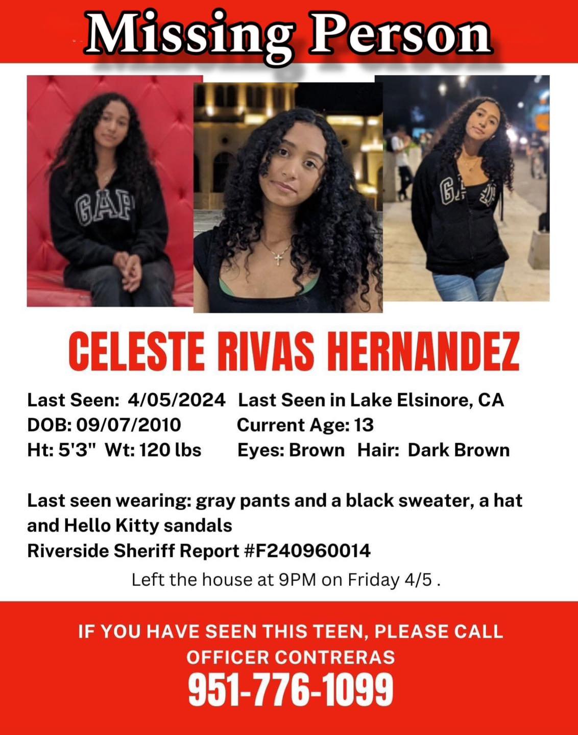 Celeste Rivas’ family speaks out after D4vd arrested on suspicion of ...