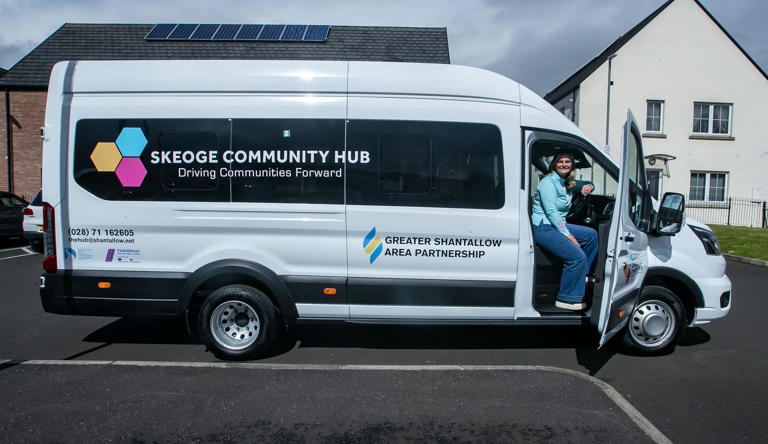 Derry's Greater Shantallow Area Partnership launches new community minibus