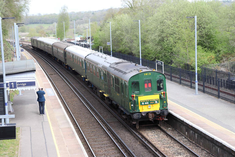 In pictures: Sussex steam railway expands by adding a new station