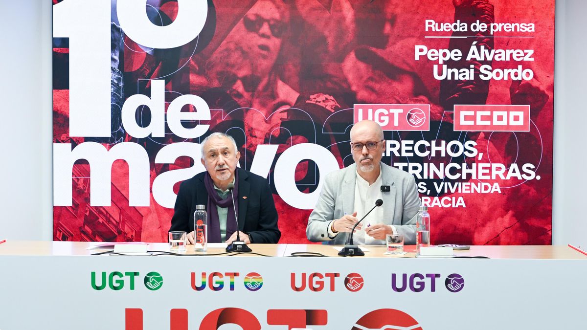CCOO y UGT piden convertir el Primero de Mayo en un clamor del “no a la ...
