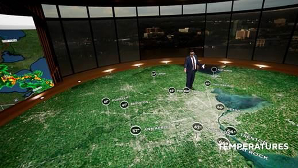CBS Detroit launches AR/VR-driven studio with weather at 5 p.m. today