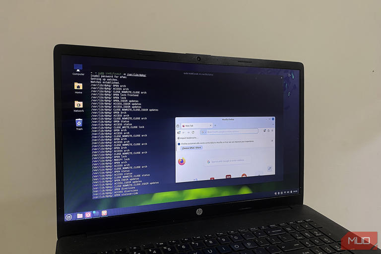 I used a simple Linux command to watch what apps do to my files in real ...