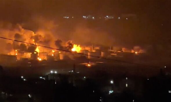 Russia burning as Ukraine 'drone swarm' rains hell in apocalyptic ...