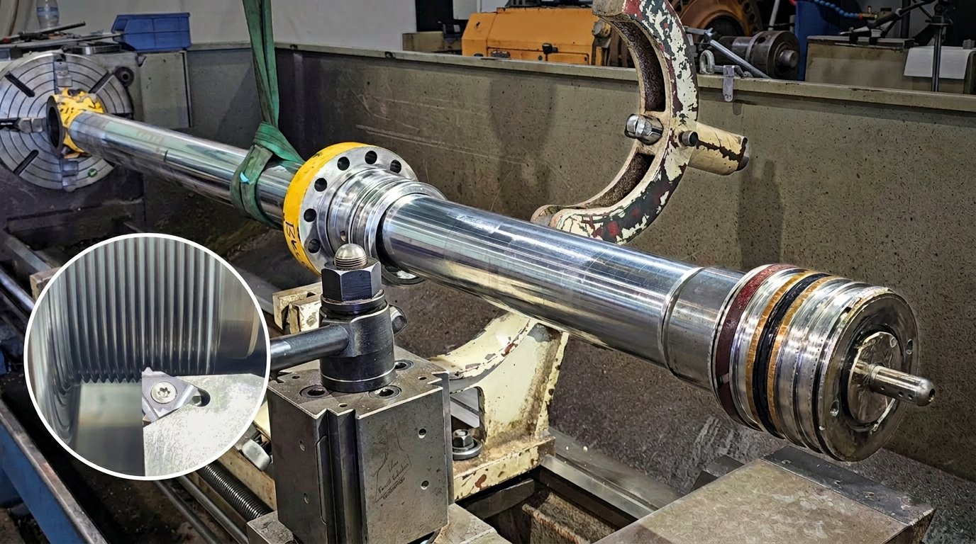 Cylinder rod repair