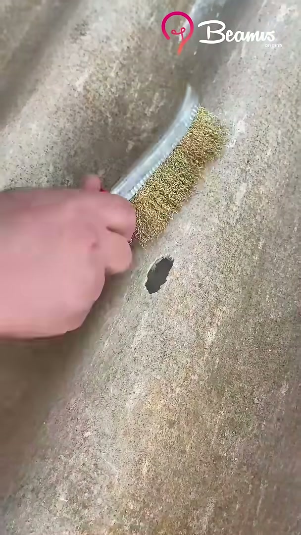 Got a hole in a metal roof? Here’s a simple way to fix it