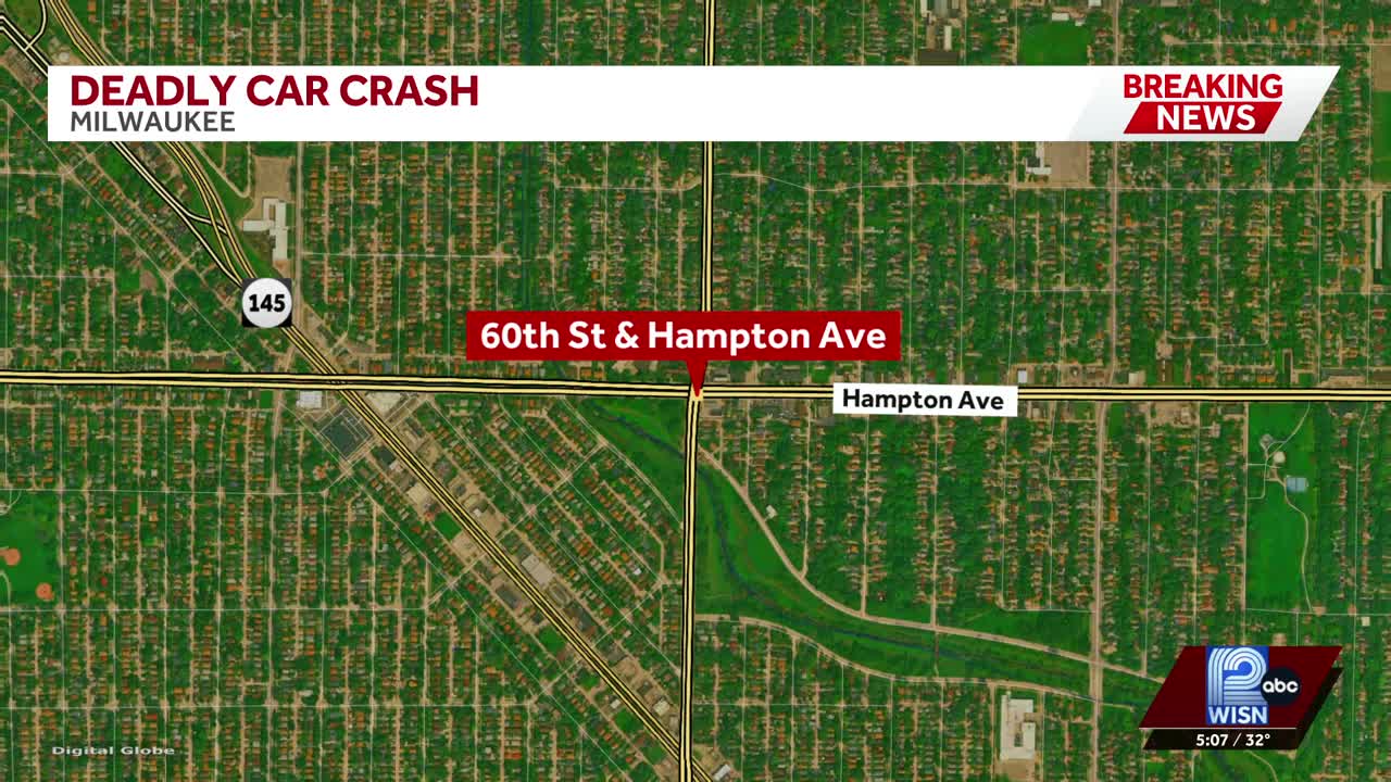 Driver in custody after deadly crash in Milwaukee