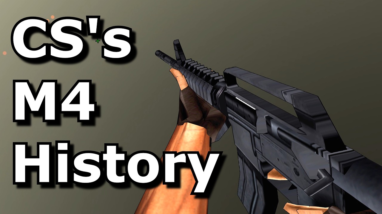 The history of Counter-Strike M4 is surprisingly interesting