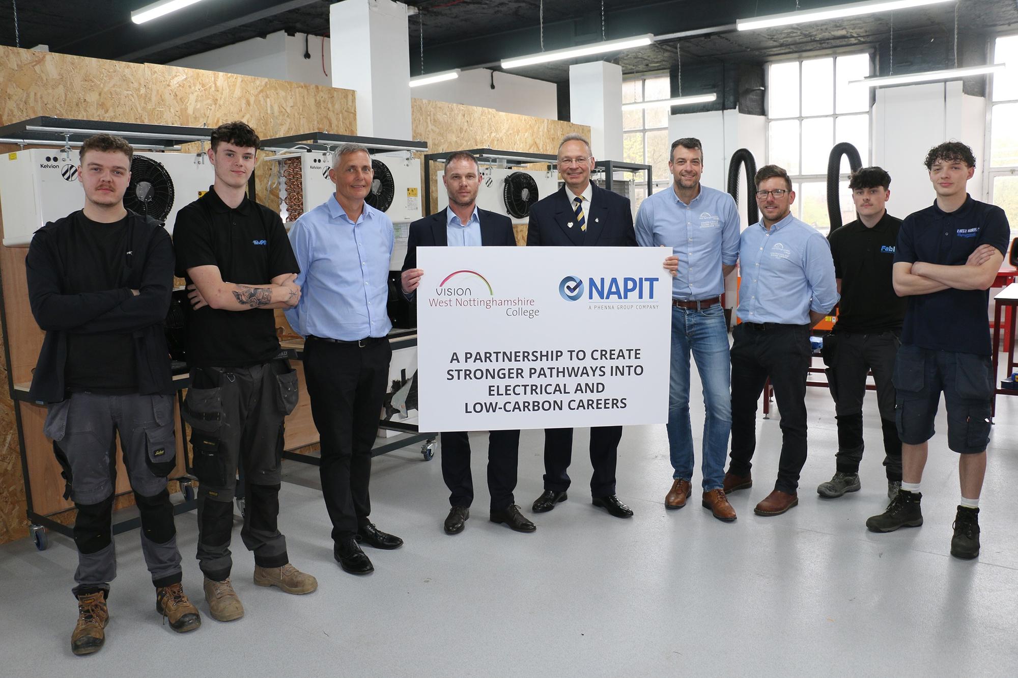 Mansfield: Local partnership opens new pathways into electrical and low ...