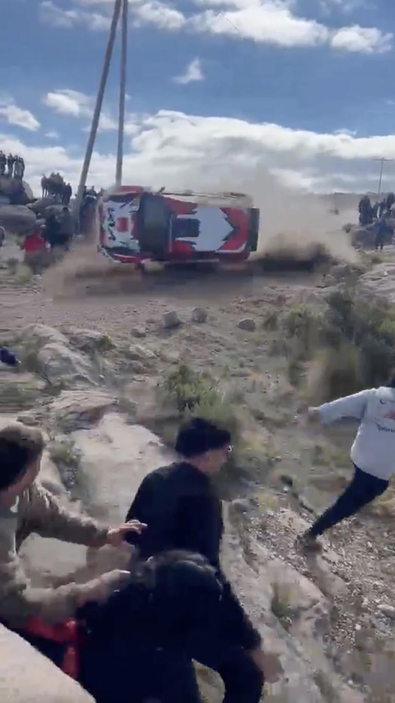 Shocking video shows racing car barrel-rolling into crowd, killing a ...