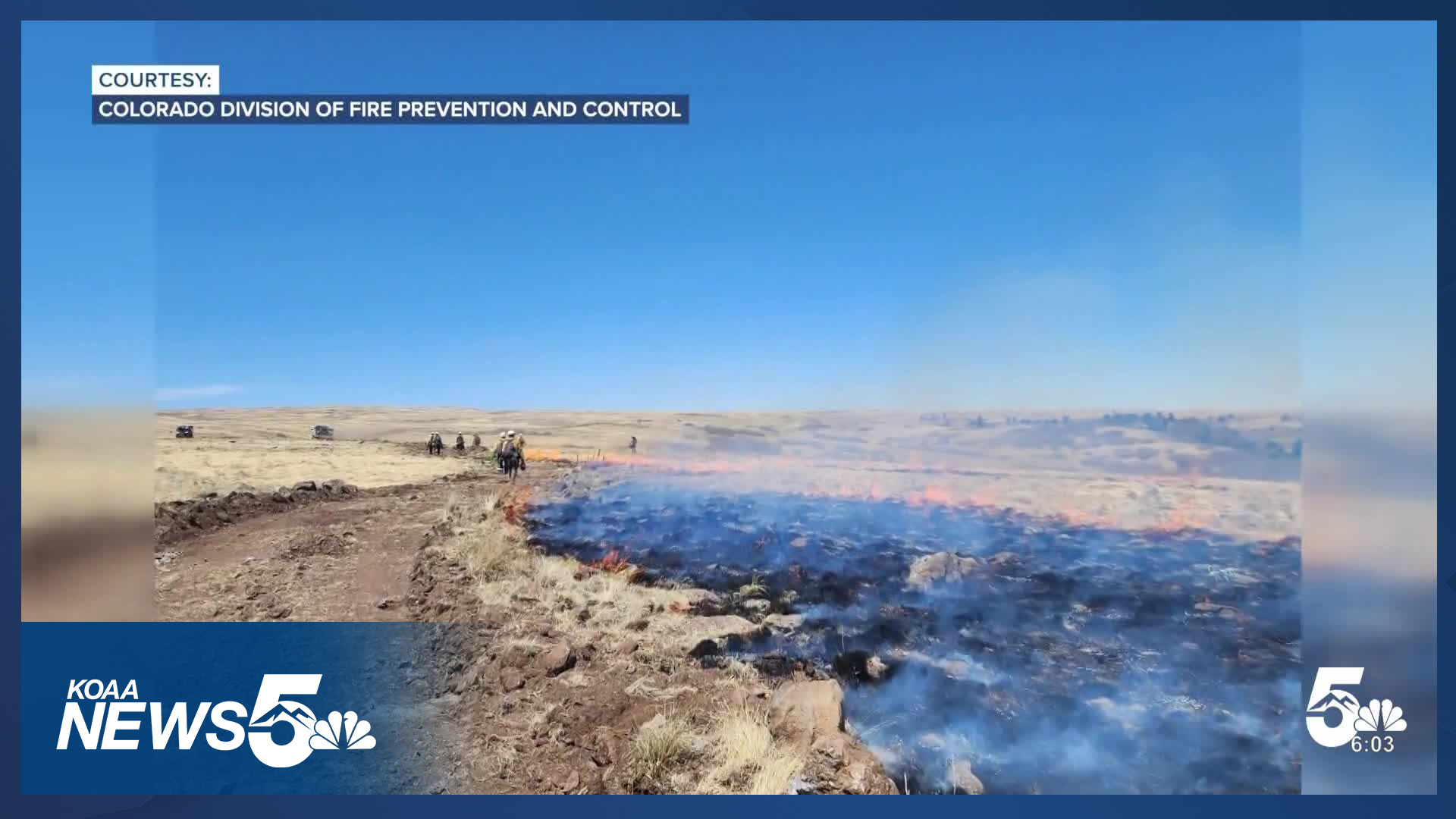 Updates on fires across southern Colorado this morning