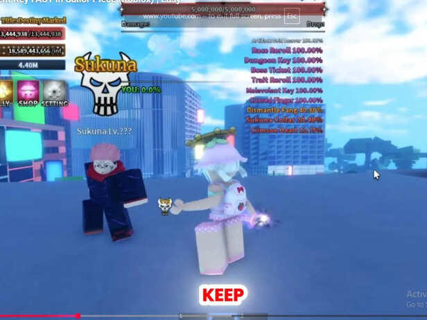 Best way to get malevolent key in Sailor Piece