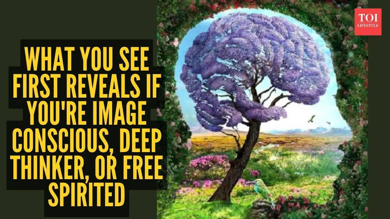 Optical illusion personality test: Face, brain or tree, birds? What you ...