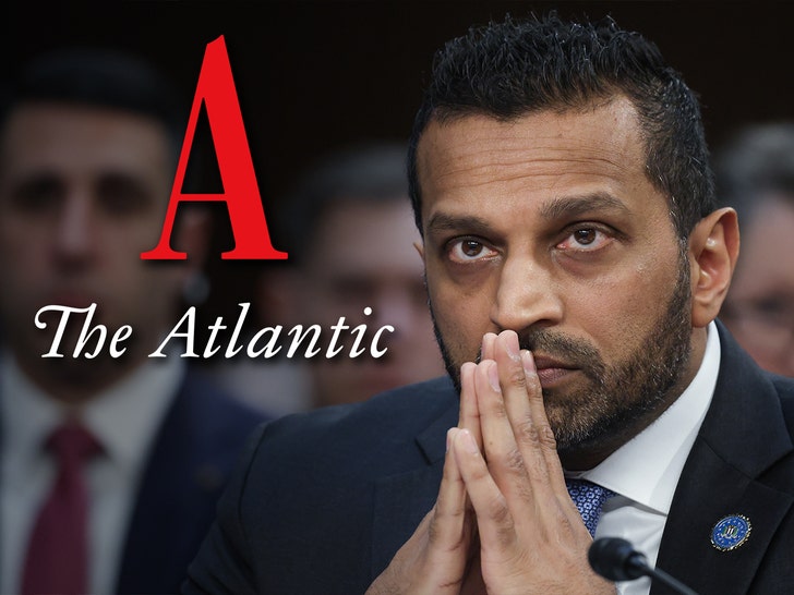 FBI director Kash Patel sues The Atlantic magazine over alcohol abuse story
