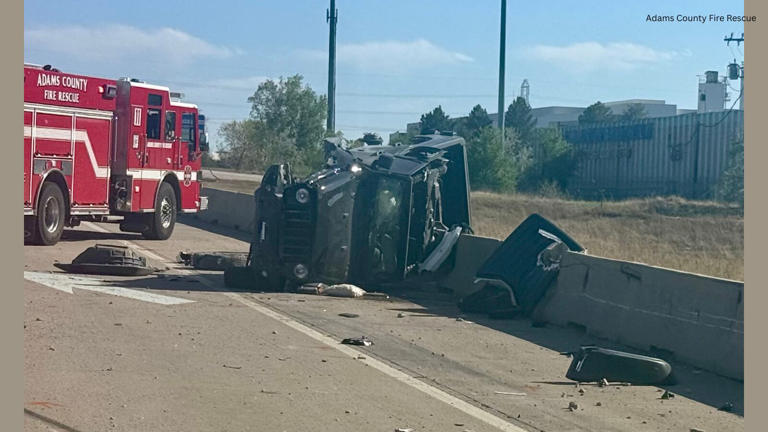4 taken to hospital for emergency treatment after rollover crash north ...