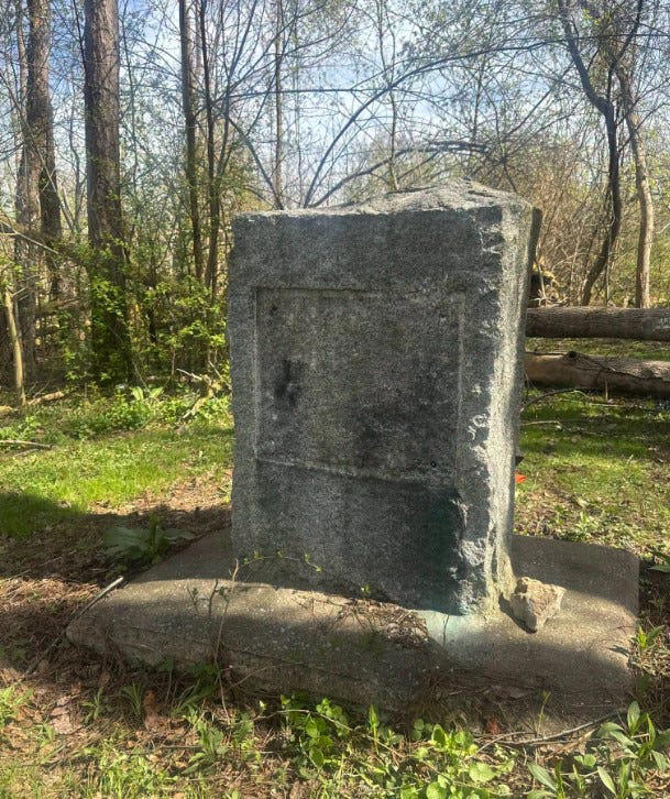 Vandals steal century-old plaque from Oneida Carry monument in Rome