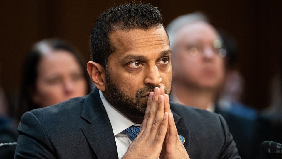 Kash Patel sues The Atlantic for $250M over drinking, absentee allegations