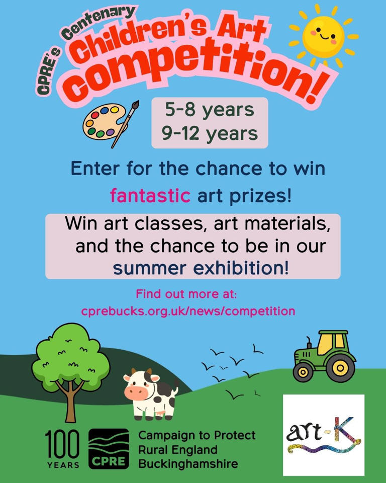 CPRE Bucks launches children's art competition