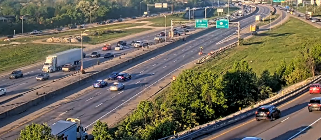 I-71/75 SB reopens after fatal crash involving pedestrian, semi