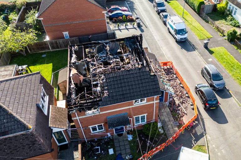 Family's home destroyed by fire hours after moving in