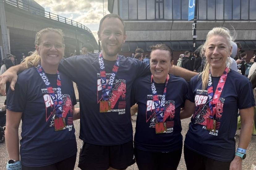 Rotherham Running Club out in force for Manchester Marathon