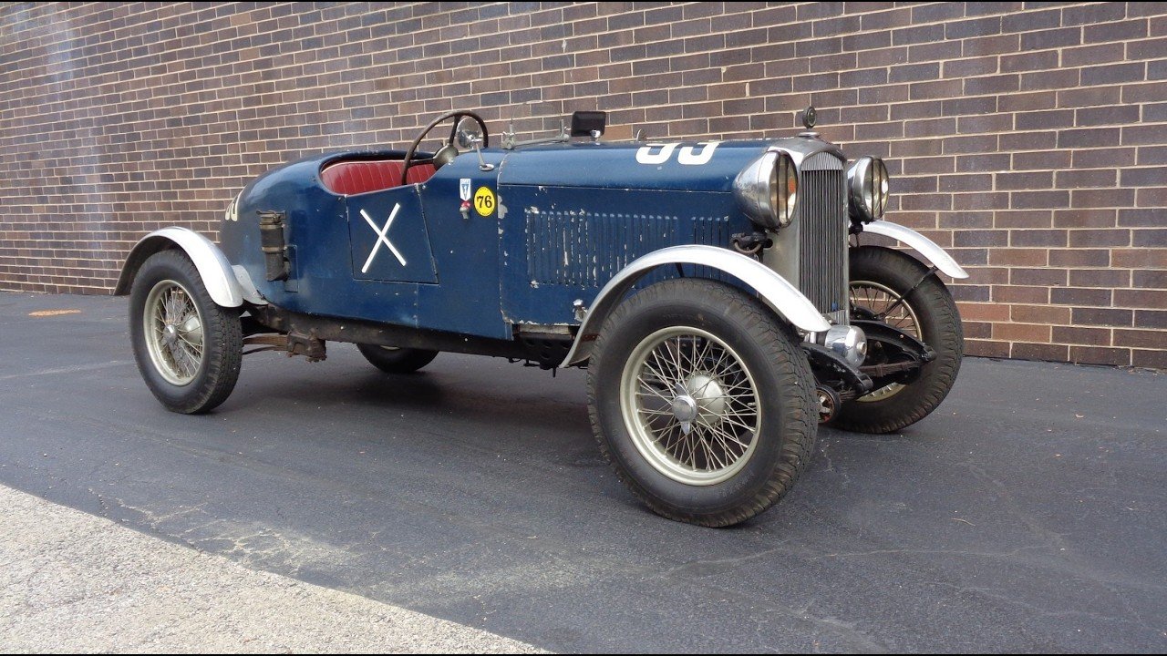 1934 British Salmson in motion
