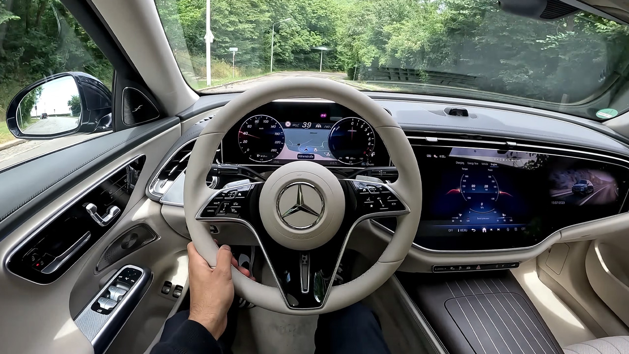 The ultimate luxury driving experience in a modern sedan