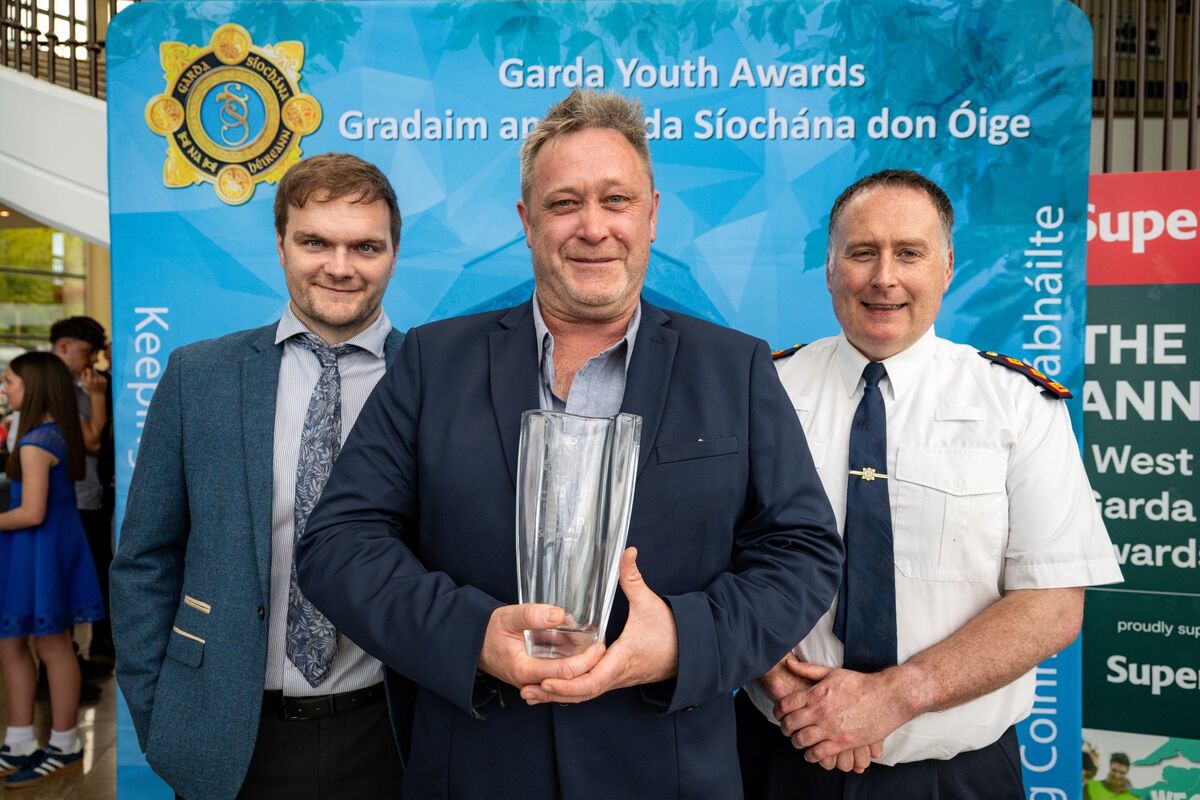 Cork teen who lost legs in farm accident honoured at Garda awards ceremony