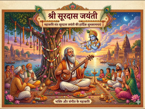Best Surdas Jayanti wishes, status and devotional quotes for social media