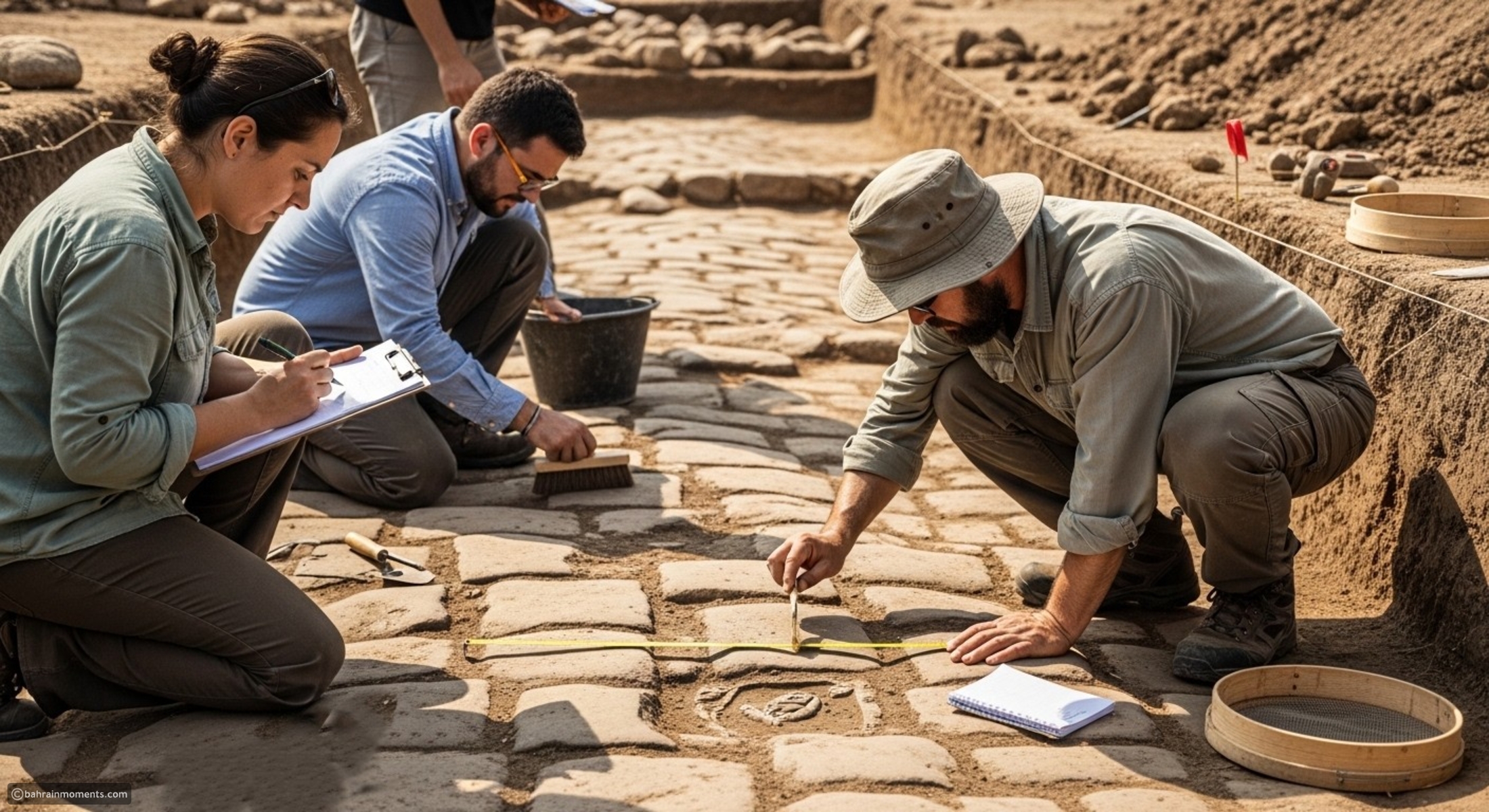 Archaeologists discovered a Roman superhighway buried deep underground