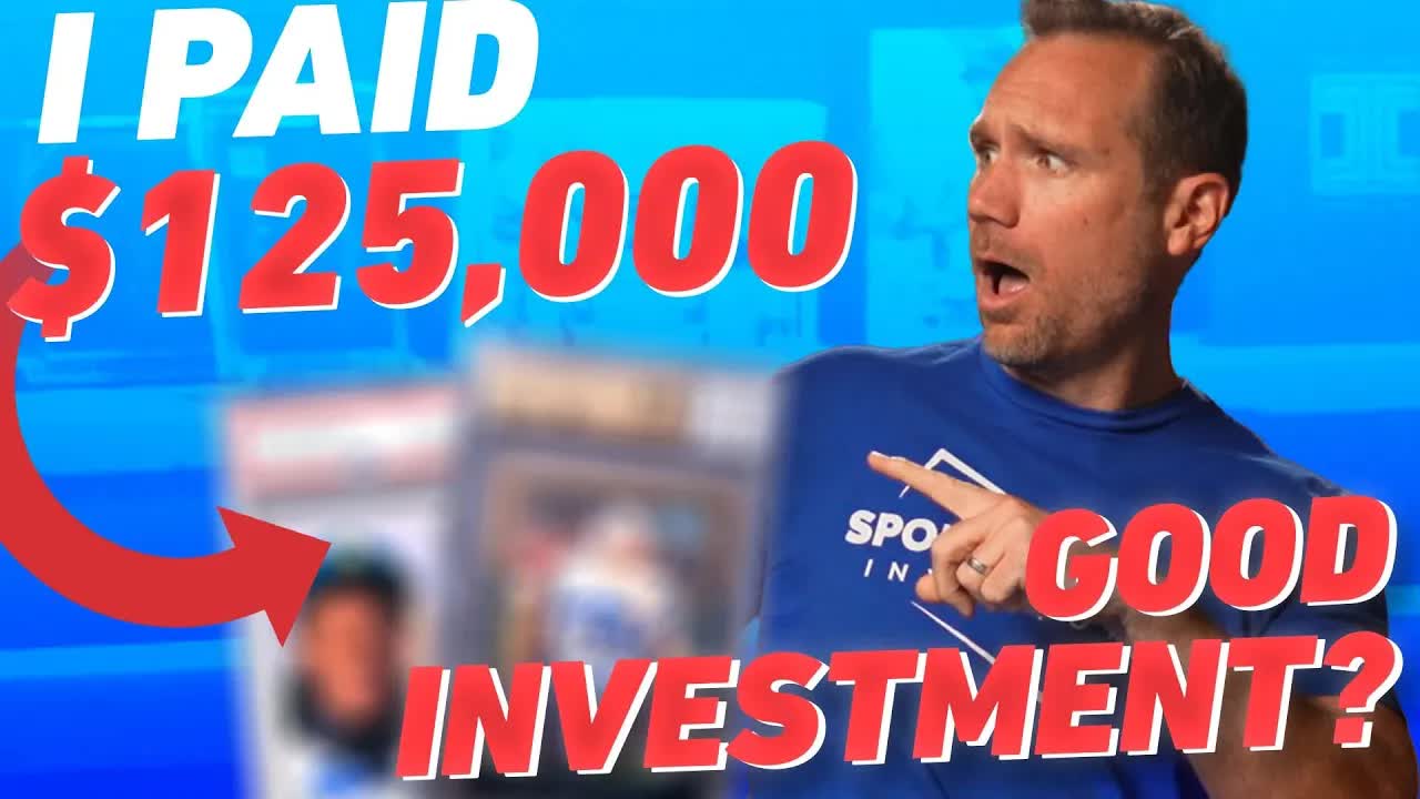 I just spent $125,000 on sports cards! 😳 What I bought & why 📈