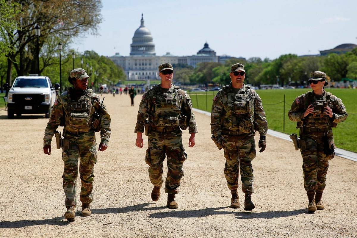 National Guard roams DC with no end in sight to $1m-per-day deployment
