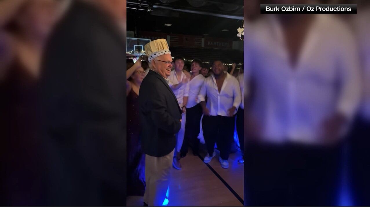 Oklahoma principal who tackled school gunman honored as prom king