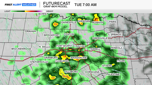 North Texas to see rain chances return this week. Here's what to expect.