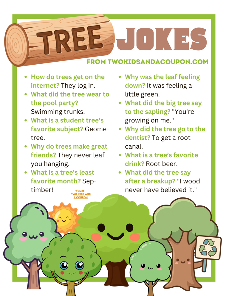 20 tree-mendous Earth Day jokes for kids