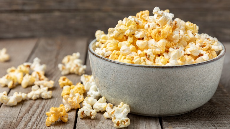 Take your popcorn to the next level with one unexpected candy mix-in