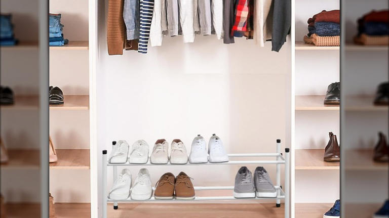 The expandable Amazon shoe rack under $30 that deserves a spot in your home