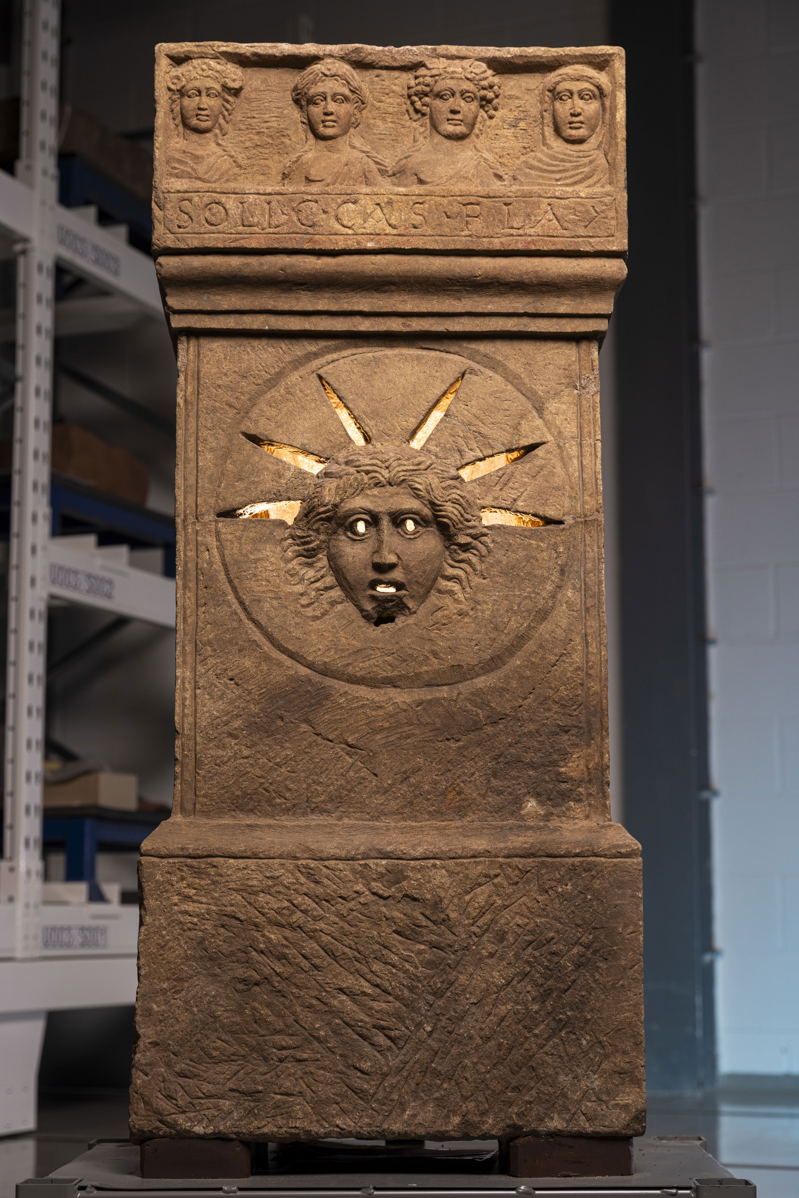 Altar to Sol: A 1,900-year-old monument to the Roman god of light used ...
