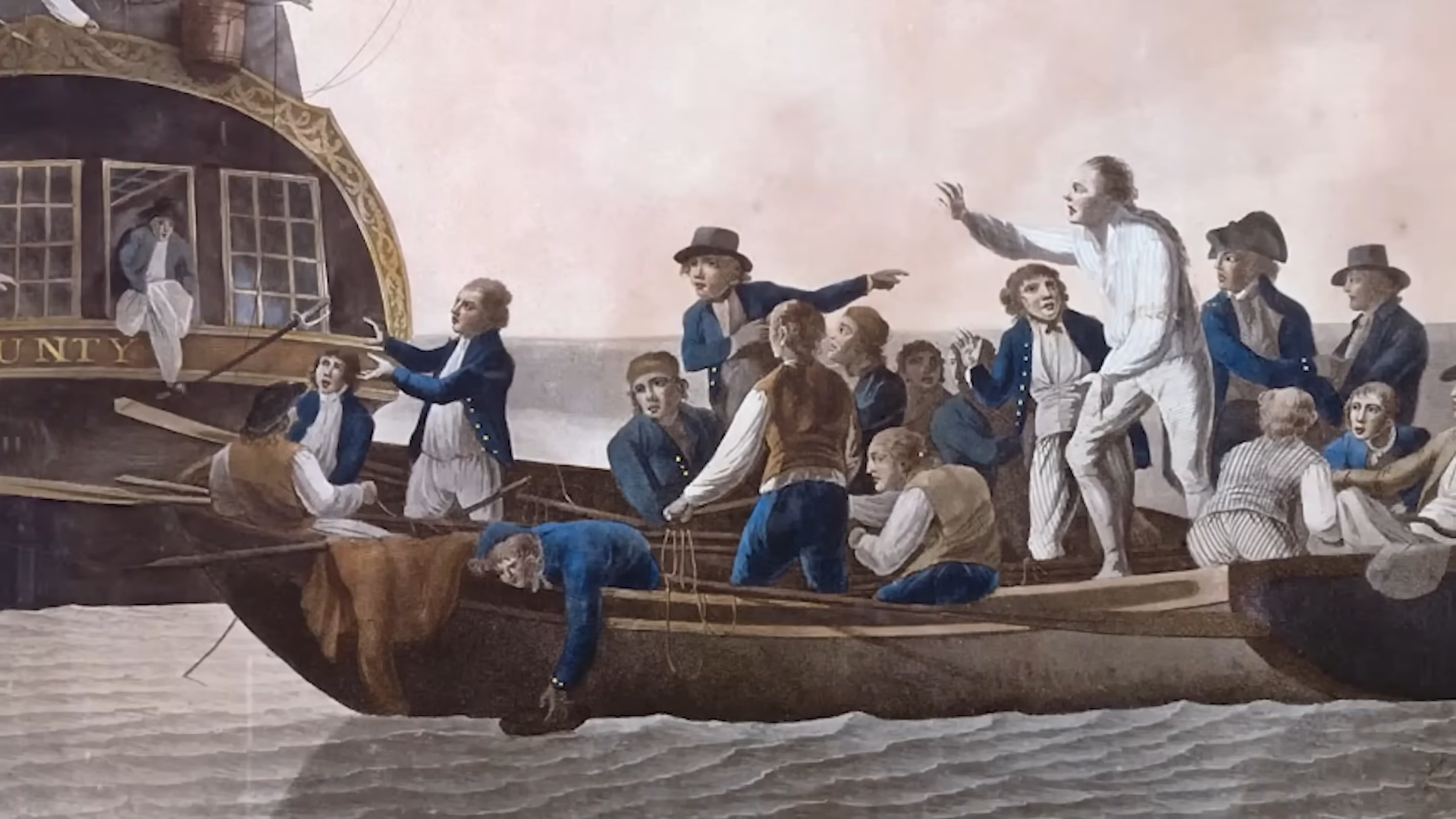 This video shows what happened after the most famous mutiny in history
