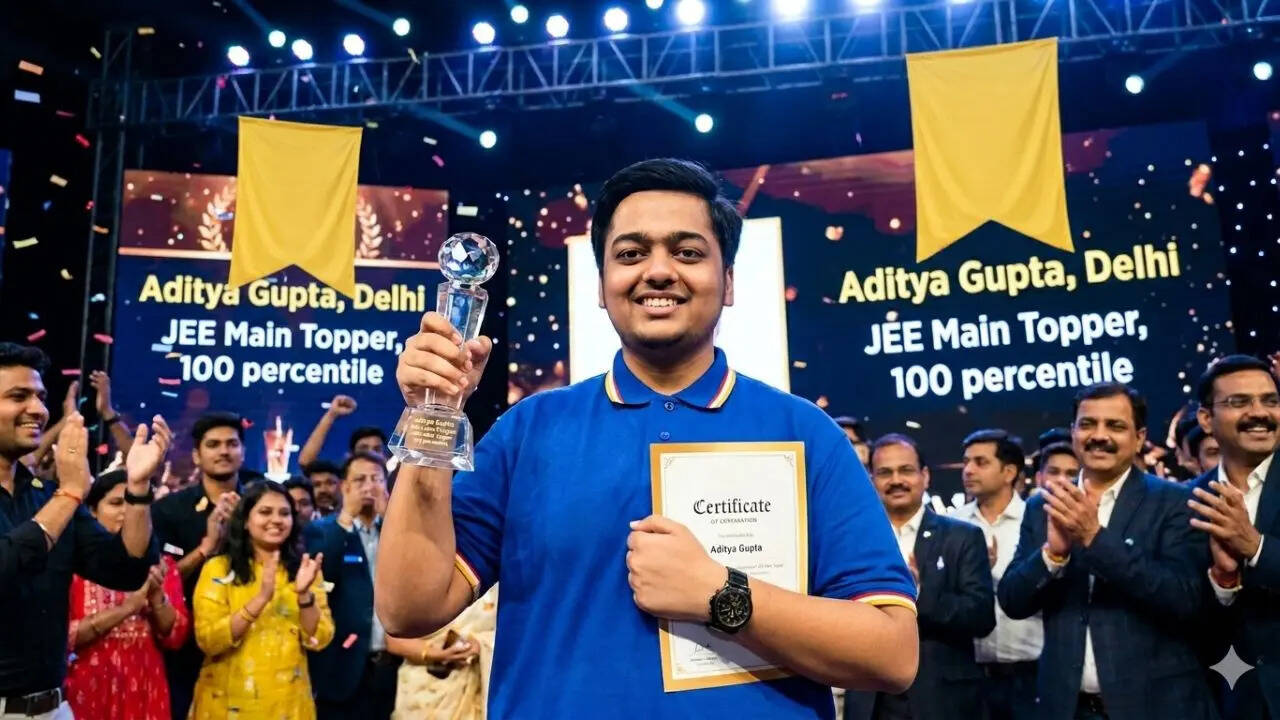 Delhi's Aditya Gupta scores perfect 100 in JEE Main 2026, says 'I chose ...