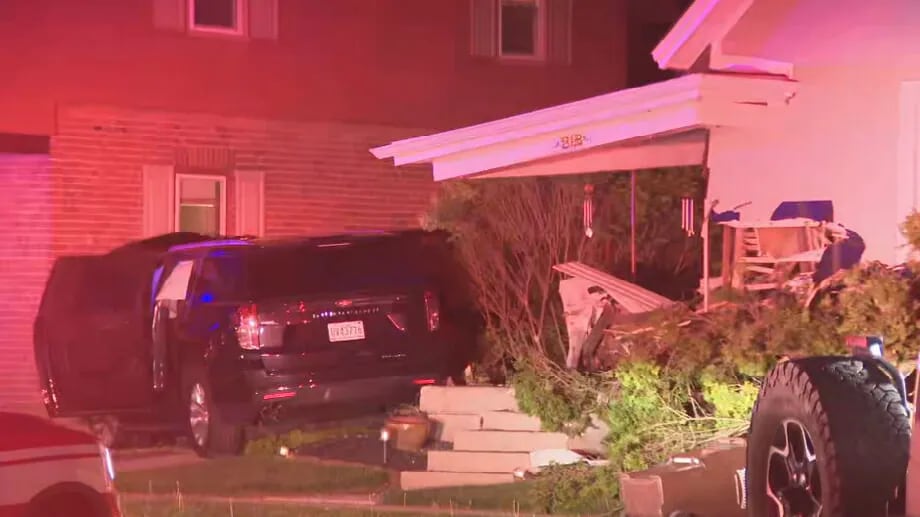 Driver cited for OVI after crashing into pole, homes in Clark County