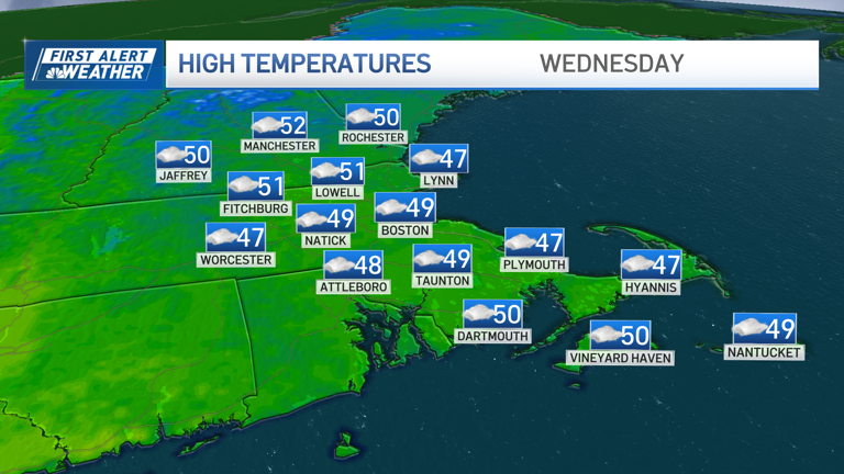 Chilly weather continues through the end of April