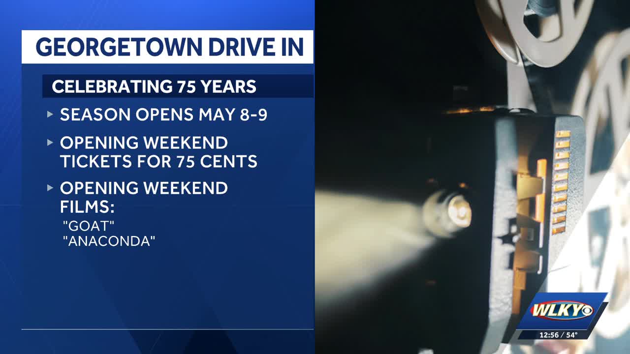 Georgetown Drive-In launching 75th season with 75¢ tickets